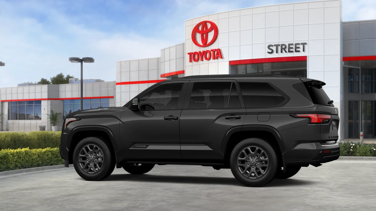 New 2026 Magnetic Gray Metallic Toyota Platinum image 6