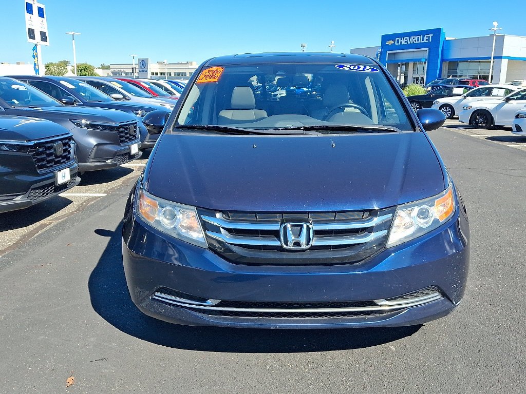 Used 2015 Honda Odyssey EX-L with VIN 5FNRL5H69FB010055 for sale in Washington Township, NJ