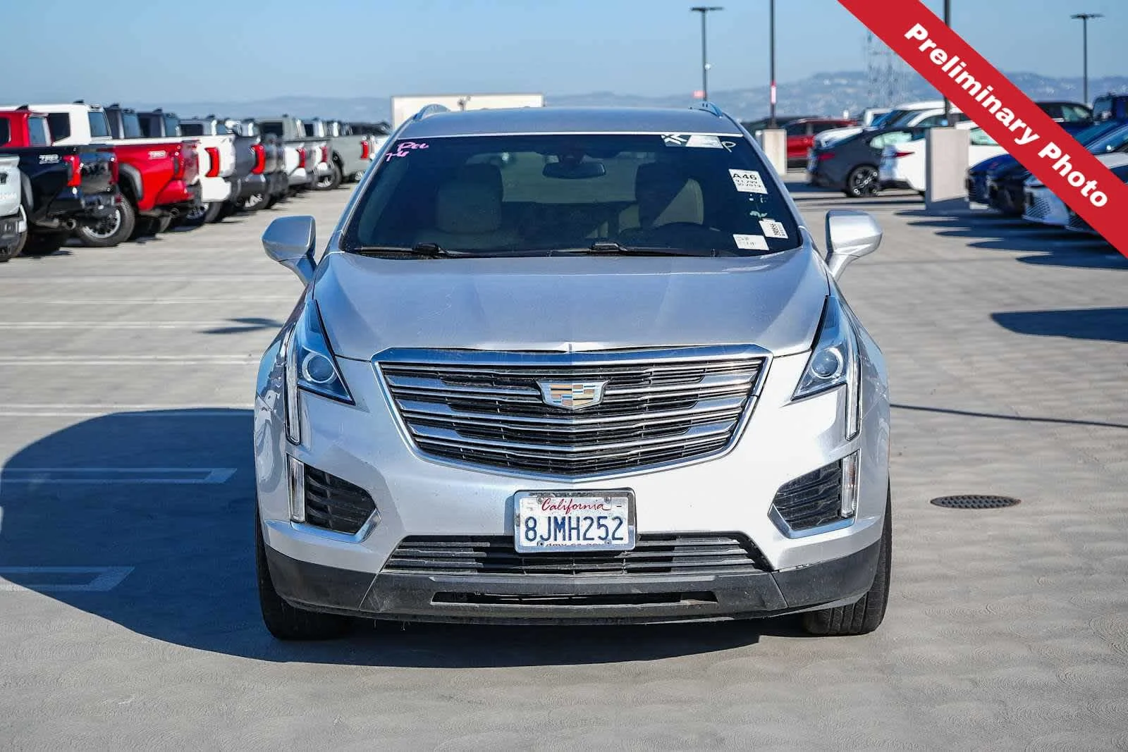 Used 2019 Radiant Silver Metallic Cadillac FWD image 2