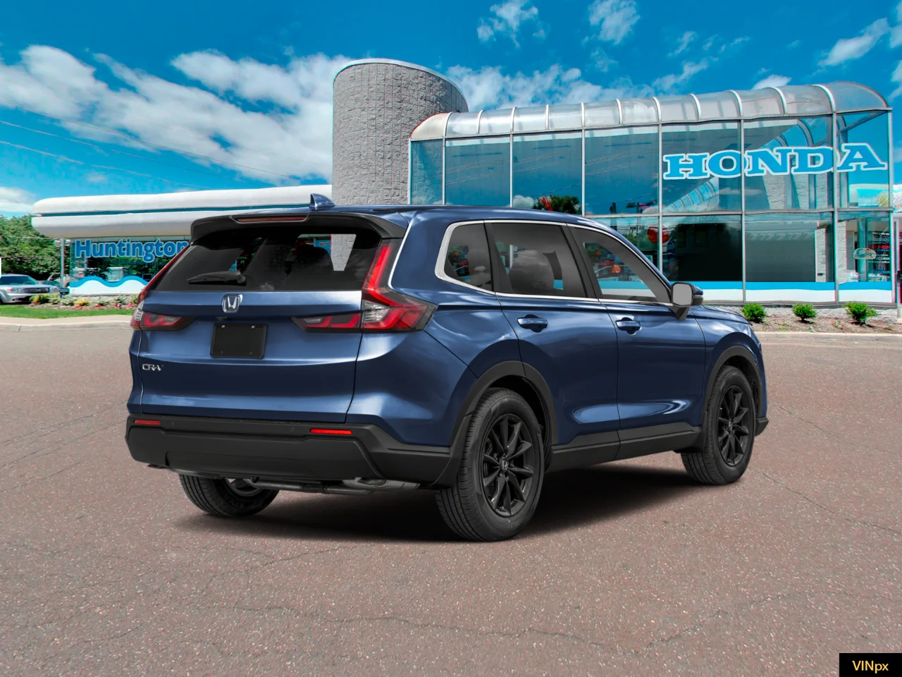 New 2026 Canyon River Blue Metallic Honda EX-L AWD image 2