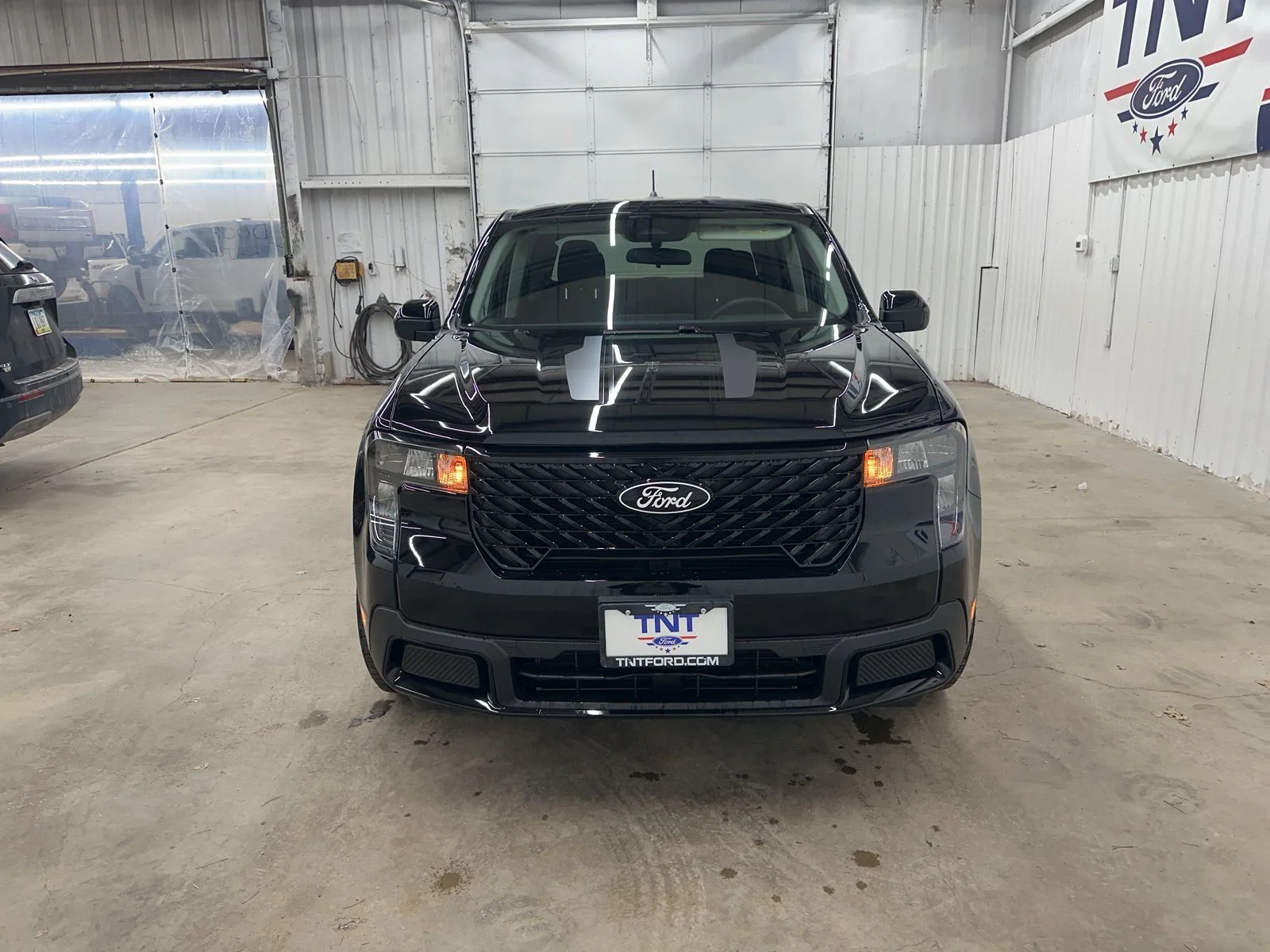 New 2025 Shadow Black Ford XLT image 3