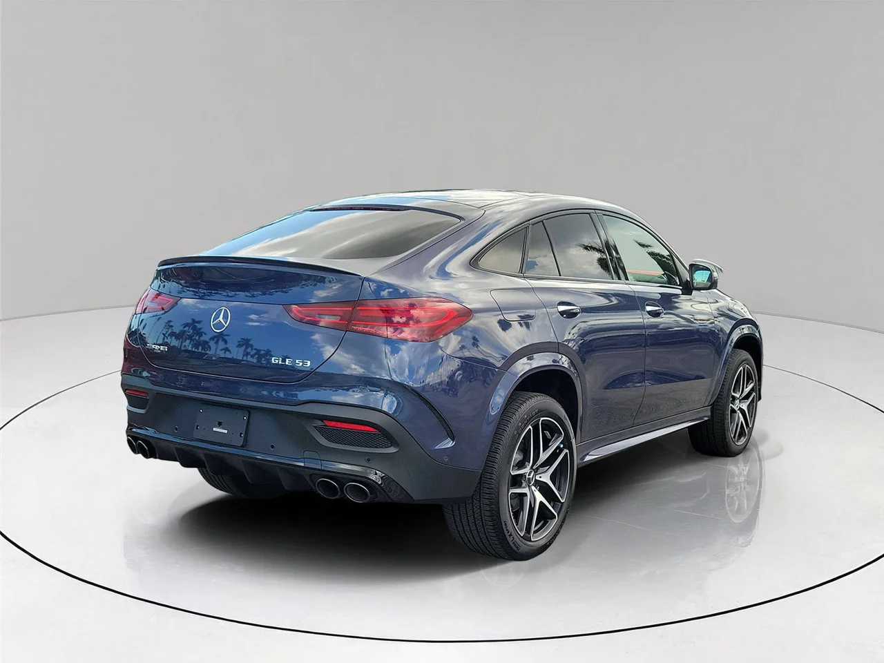 Certified Used 2024 Blue Mercedes-Benz GLE 53 AMG® image 4