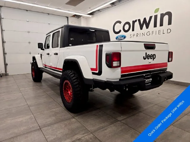 Used 2022 Bright White Clearcoat Jeep Willys image 3