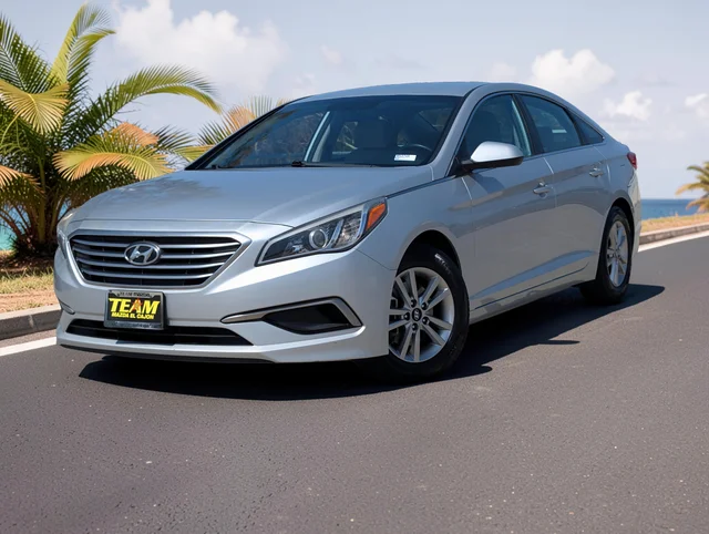 Used 2017 Silver Hyundai Base image 2