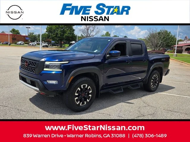 Used 2022 Blue Nissan PRO-4X image 3