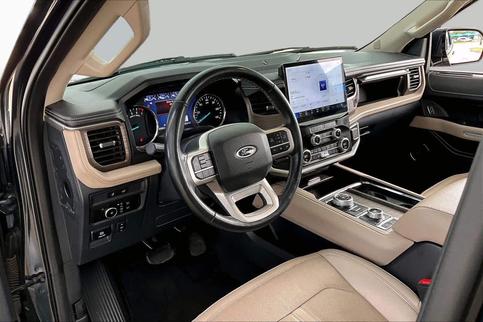 Used 2024 Stone Blue Metallic Ford Limited image 18