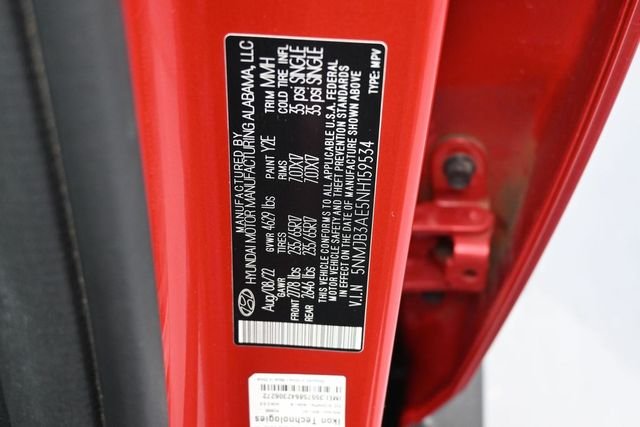 Used 2022 Red Hyundai SEL image 20
