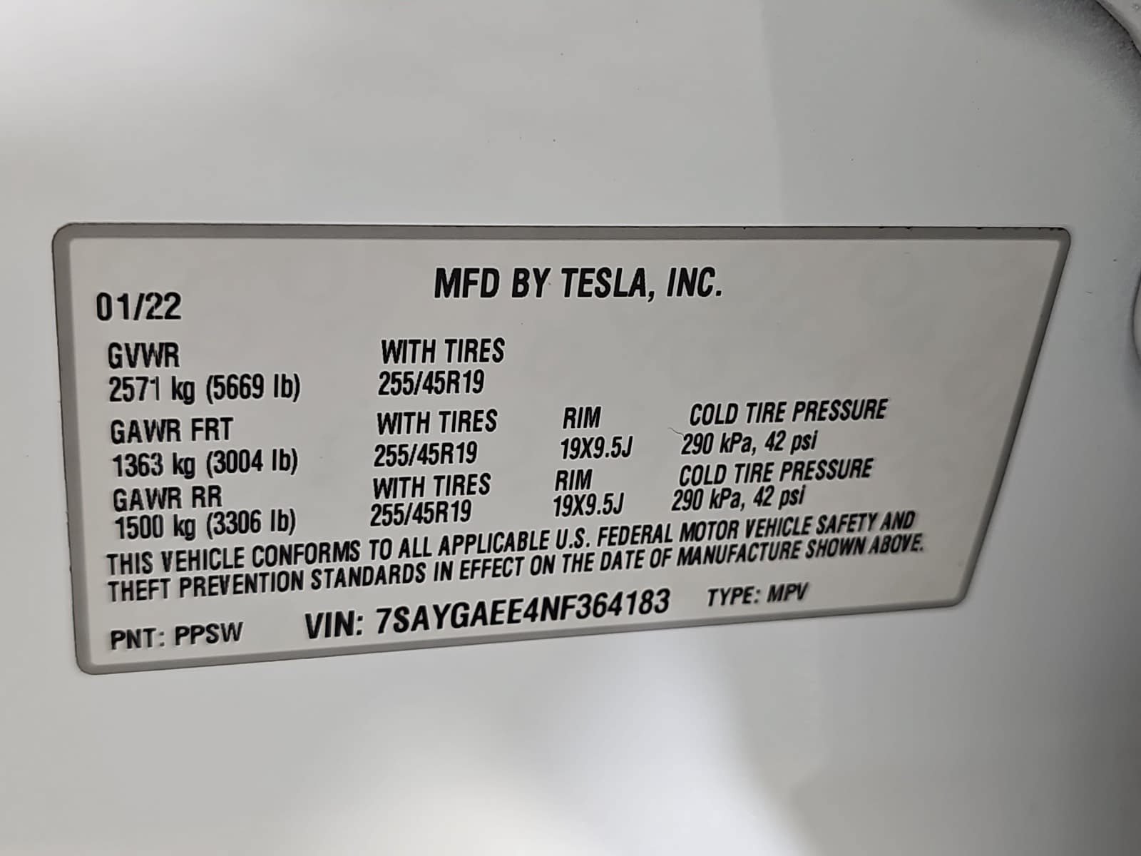 Used 2022 White Tesla Long Range image 30