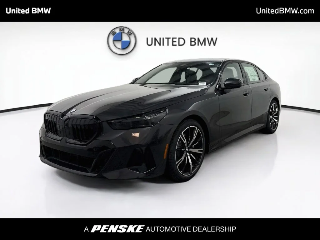 New 2027 Dark Graphite Metallic BMW 530i image 1