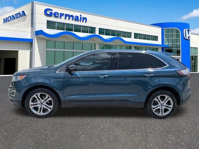 Used 2016 Blue Metallic Ford Titanium image 8