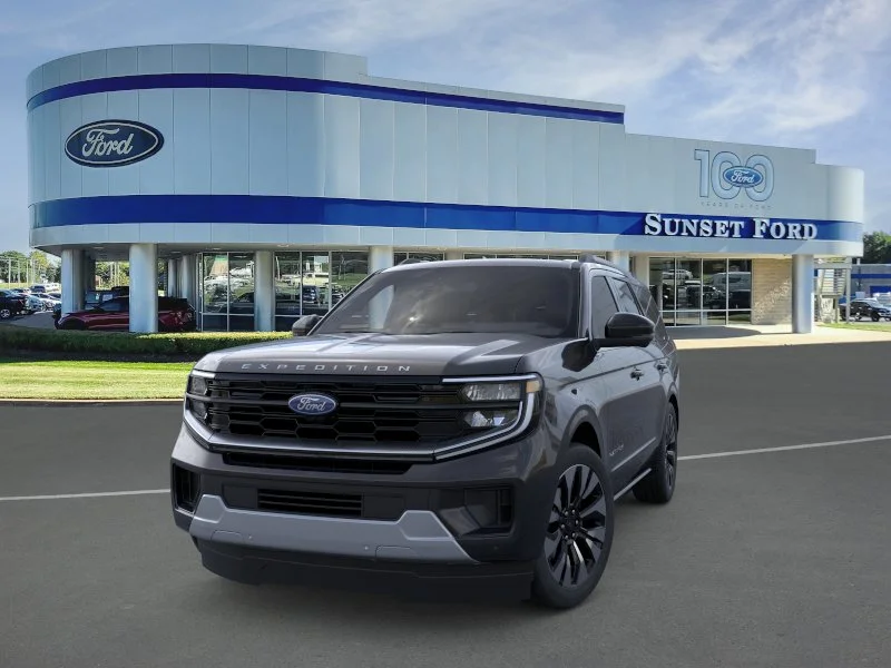 New 2026 Agate Black Metallic Ford Platinum® image 2