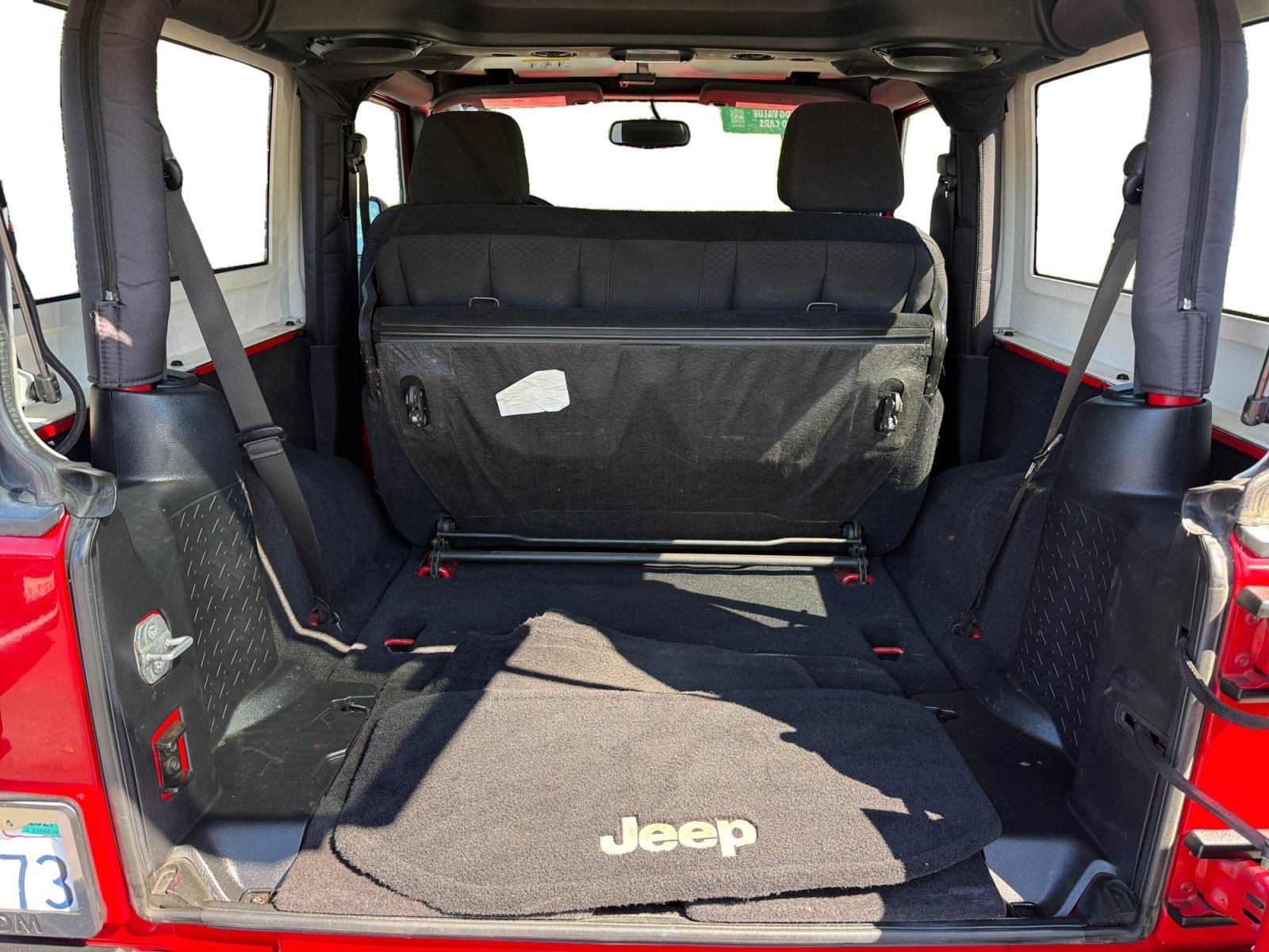 Used 2014 Flame Red Clearcoat Jeep Sport image 17