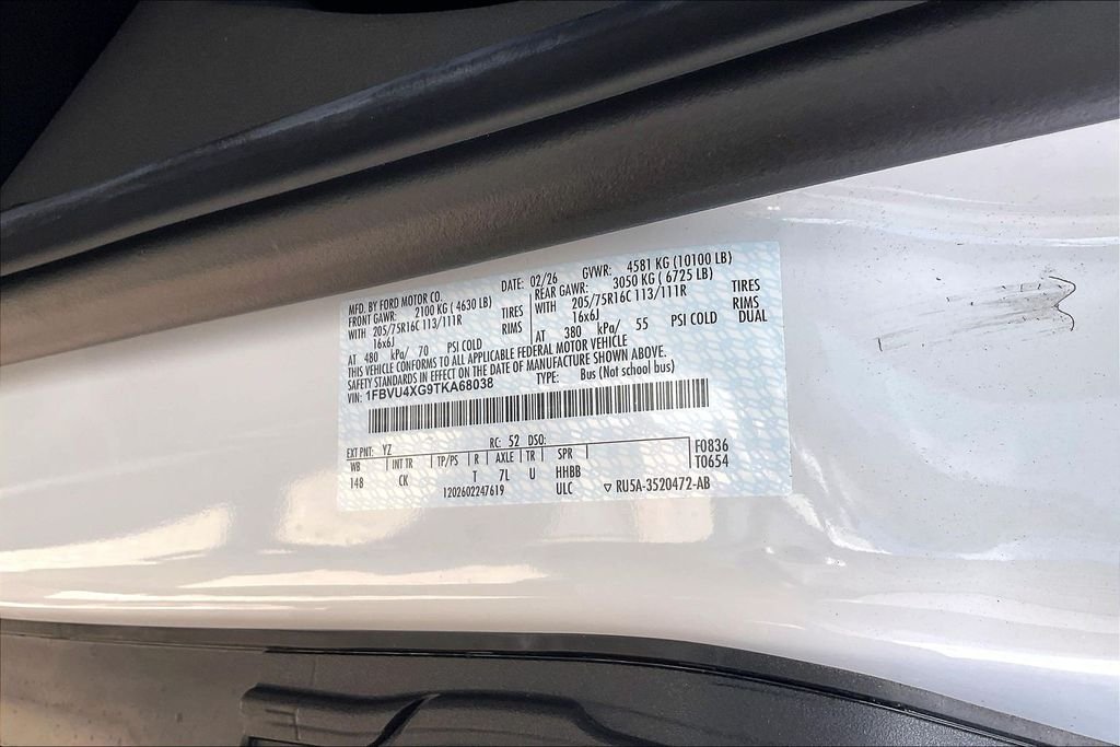 New 2026 Ford Transit-350 XLT Passenger Van