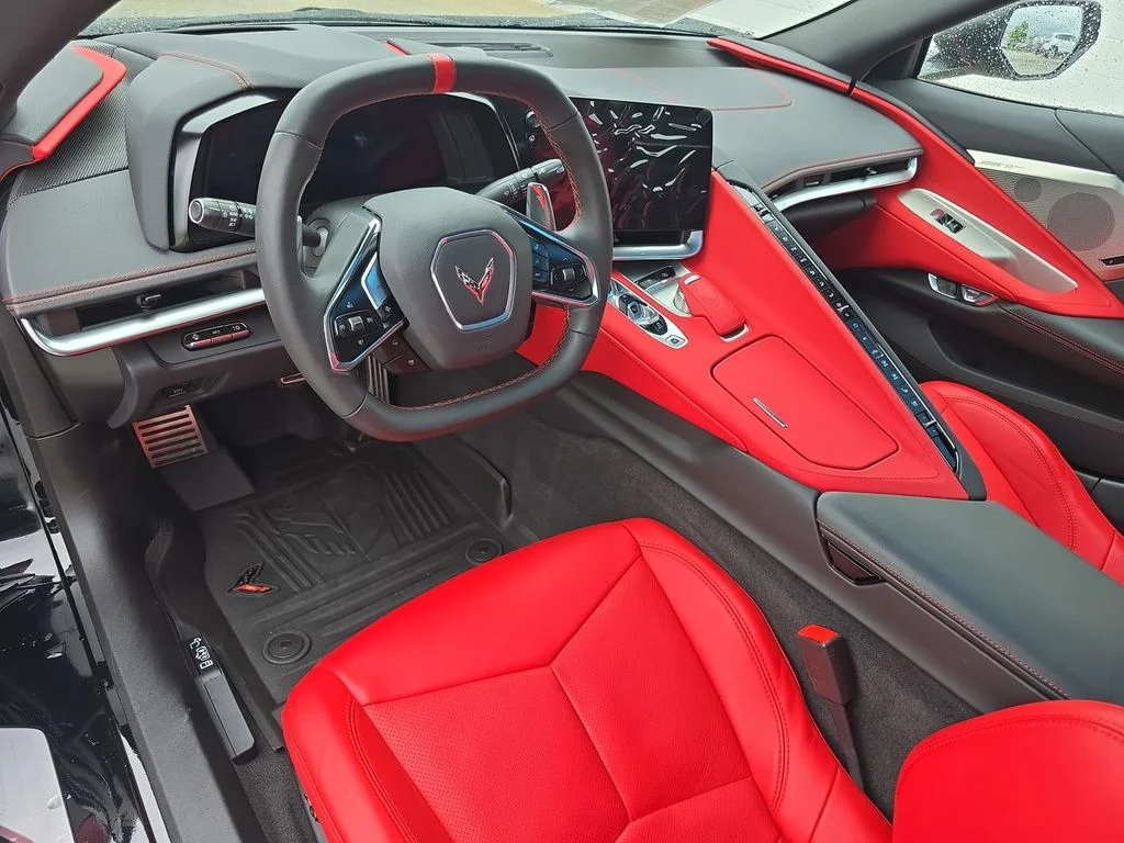 Certified Used 2024 Black Chevrolet Stingray image 10
