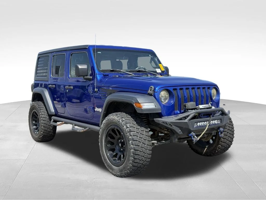 Used 2019 Blue Jeep Unlimited Sport S image 25