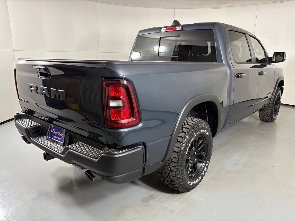 New 2026 Forged Blue Metallic Exterior Paint RAM Rebel image 8