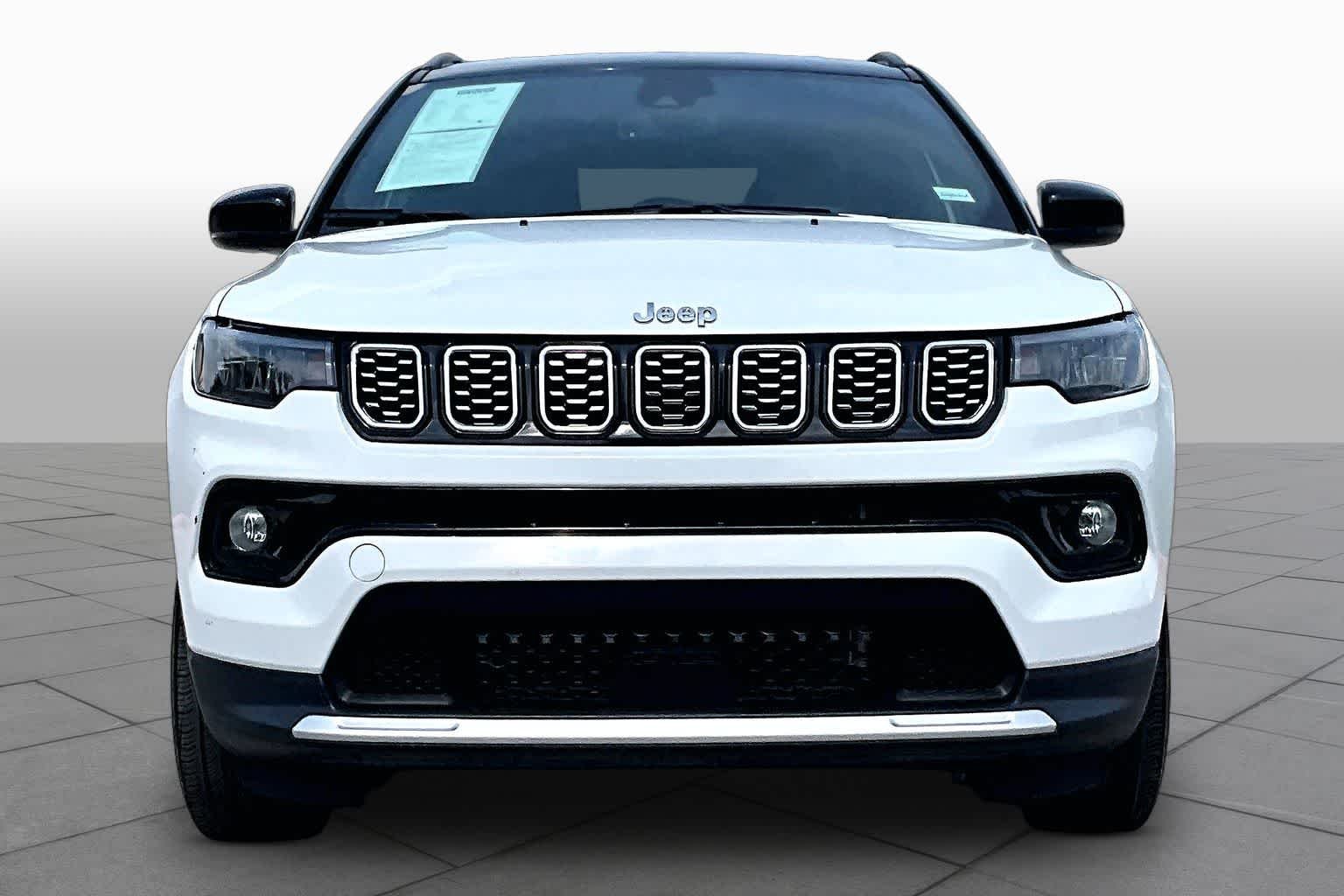Used 2025 Bright White Clearcoat Jeep Limited image 4
