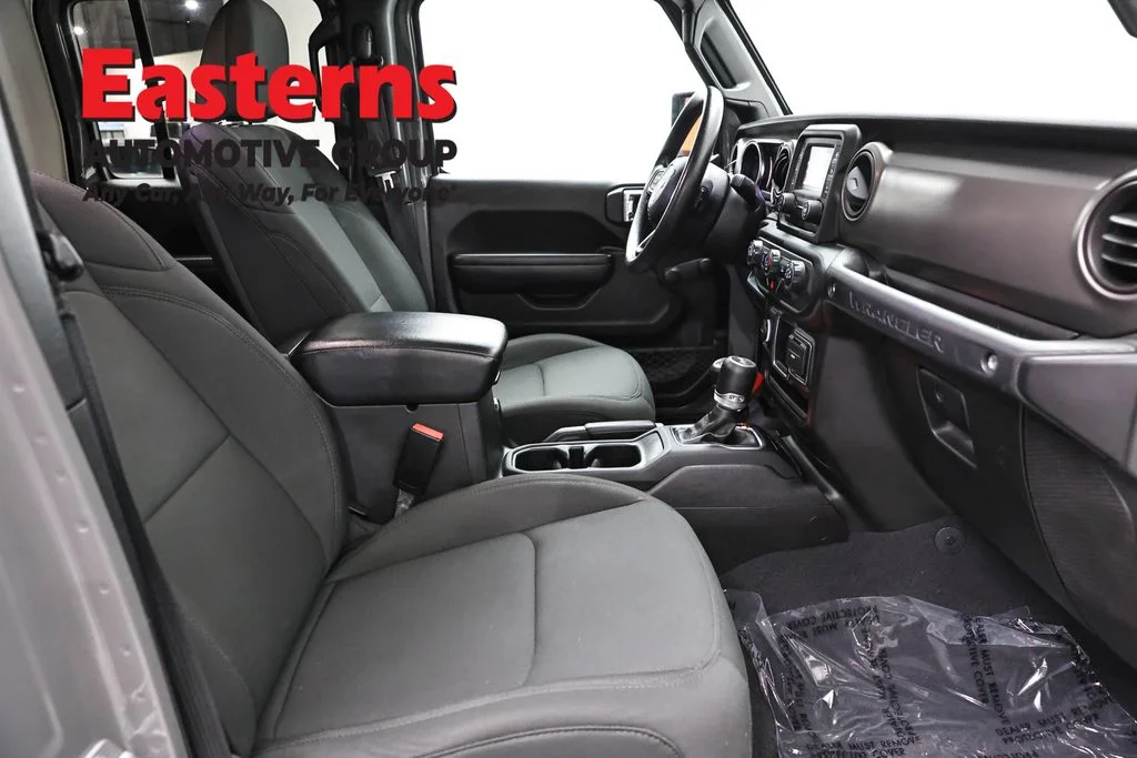 Used 2021 Gray Jeep Unlimited Willys image 22