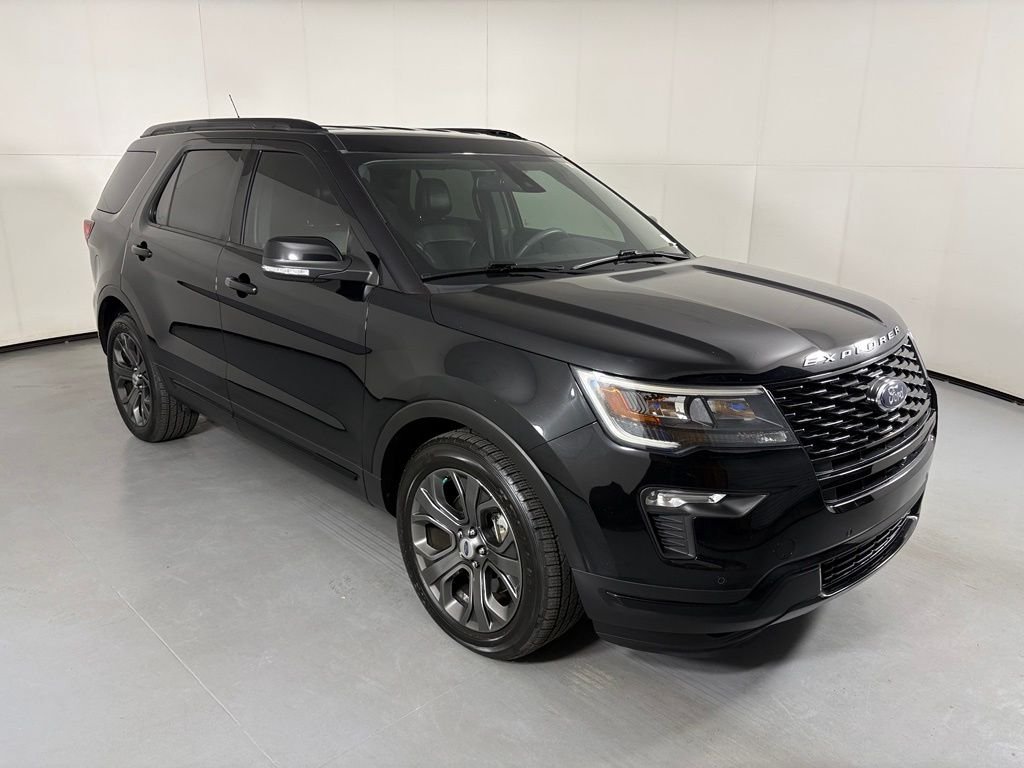 Used 2018 Black Ford Sport image 2