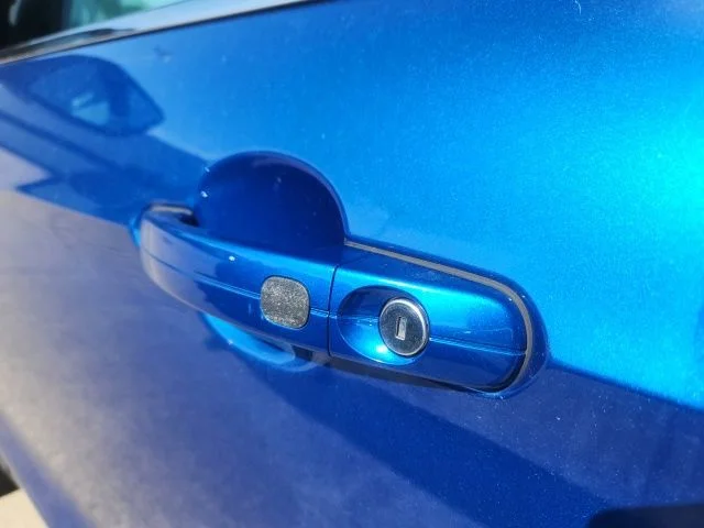 Used 2017 Blue Ford Titanium image 14