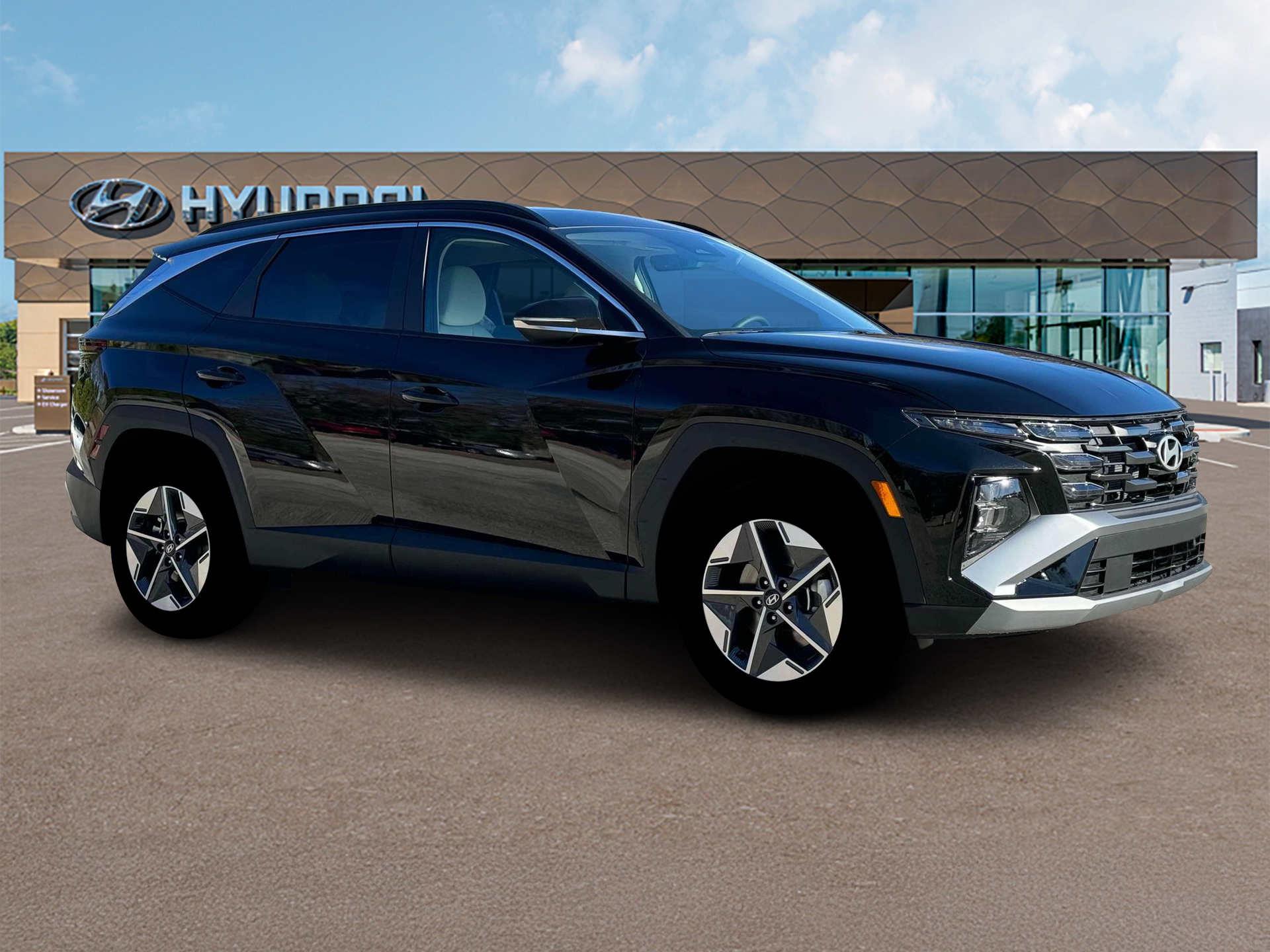 New 2025 Black Hyundai SEL Convenience AWD image 10