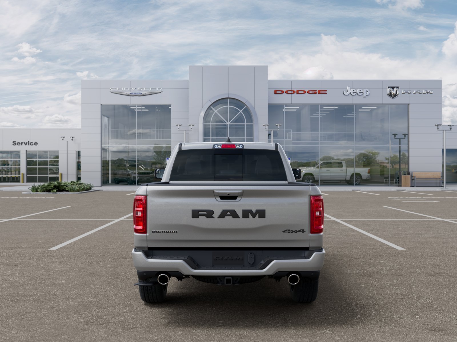 New 2026 Silver Zynith Exterior Paint RAM Big Horn/Lone Star image 33