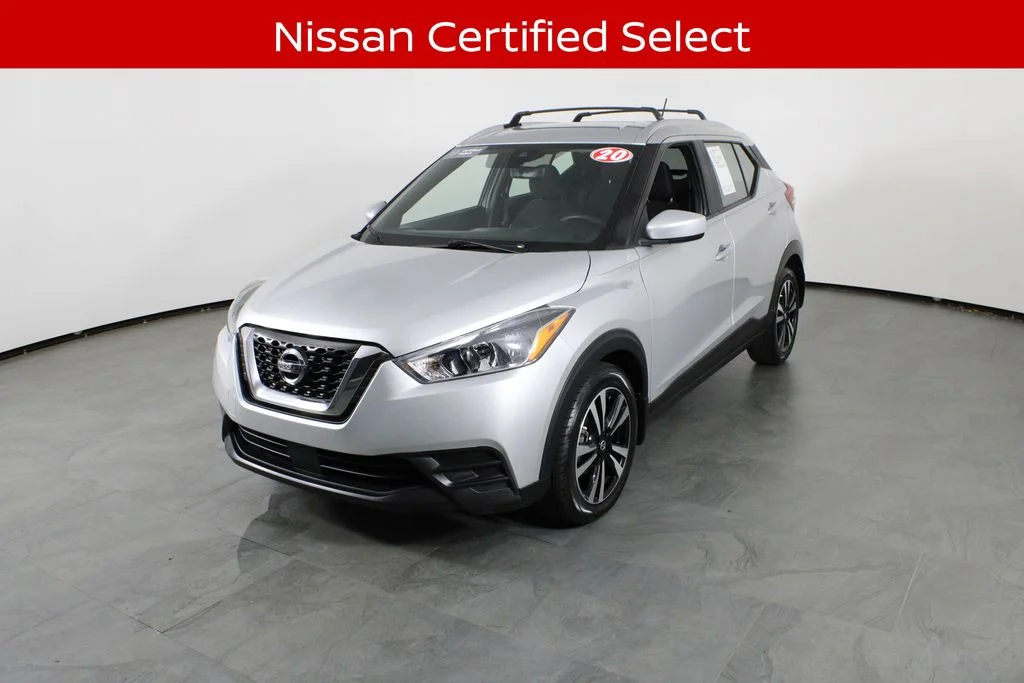 Certified Used 2020 Silver Nissan SV image 2