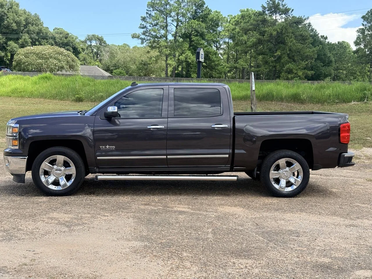 Used 2014 Gray Chevrolet LTZ 4x2 4dr Crew Cab 5.8 ft. SB image 2