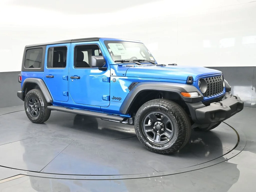 New 2026 Hydro Blue Pearl-Coat Exterior Paint Jeep Sport image 8