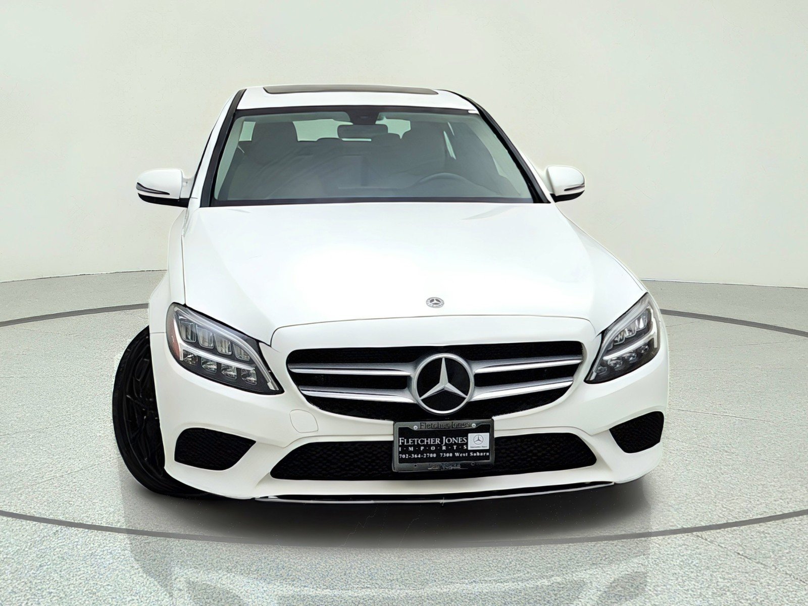 Used 2021 Polar White Mercedes-Benz C 300 image 3