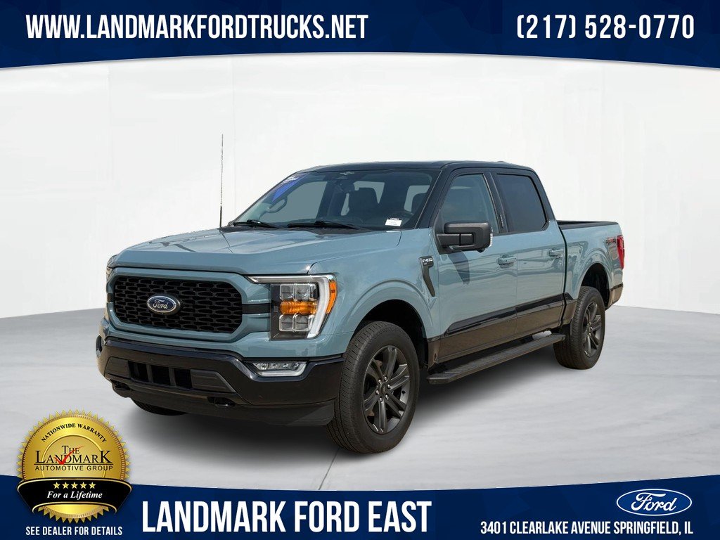 Used 2023 Area 51 Blue Ford XLT 4WD SuperCrew 6.5