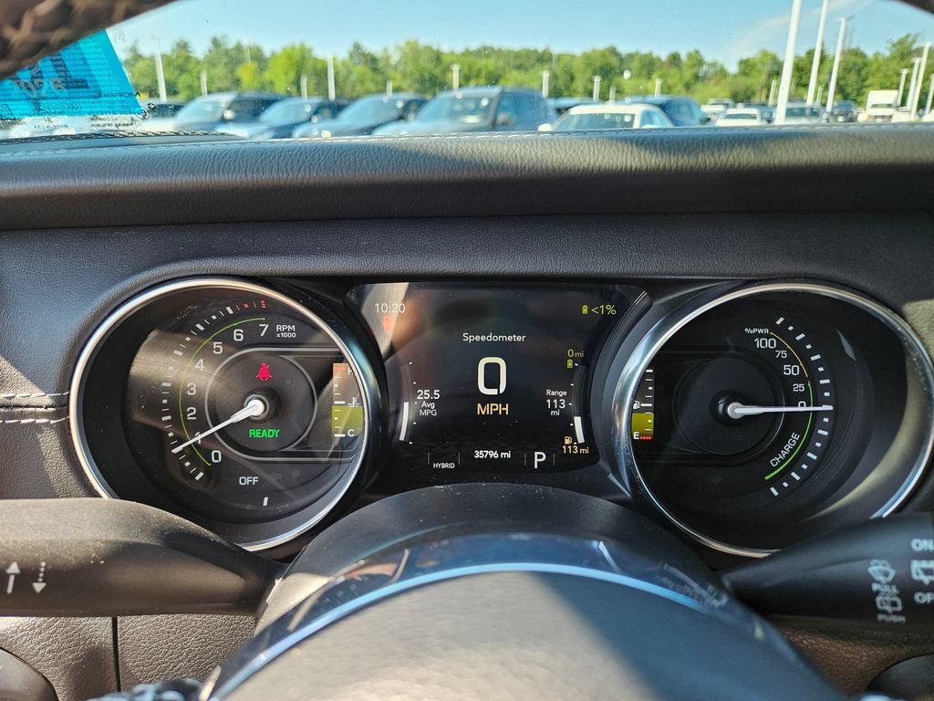 Used 2023 Black Jeep Sahara 4x4 image 21