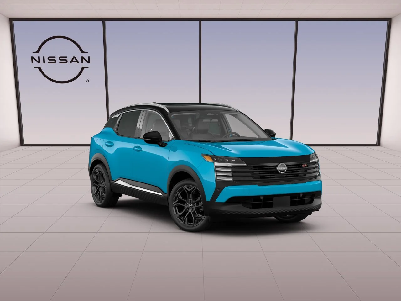 New 2027 Arctic Ice Blue Metallic/Super Black Nissan SR image 3