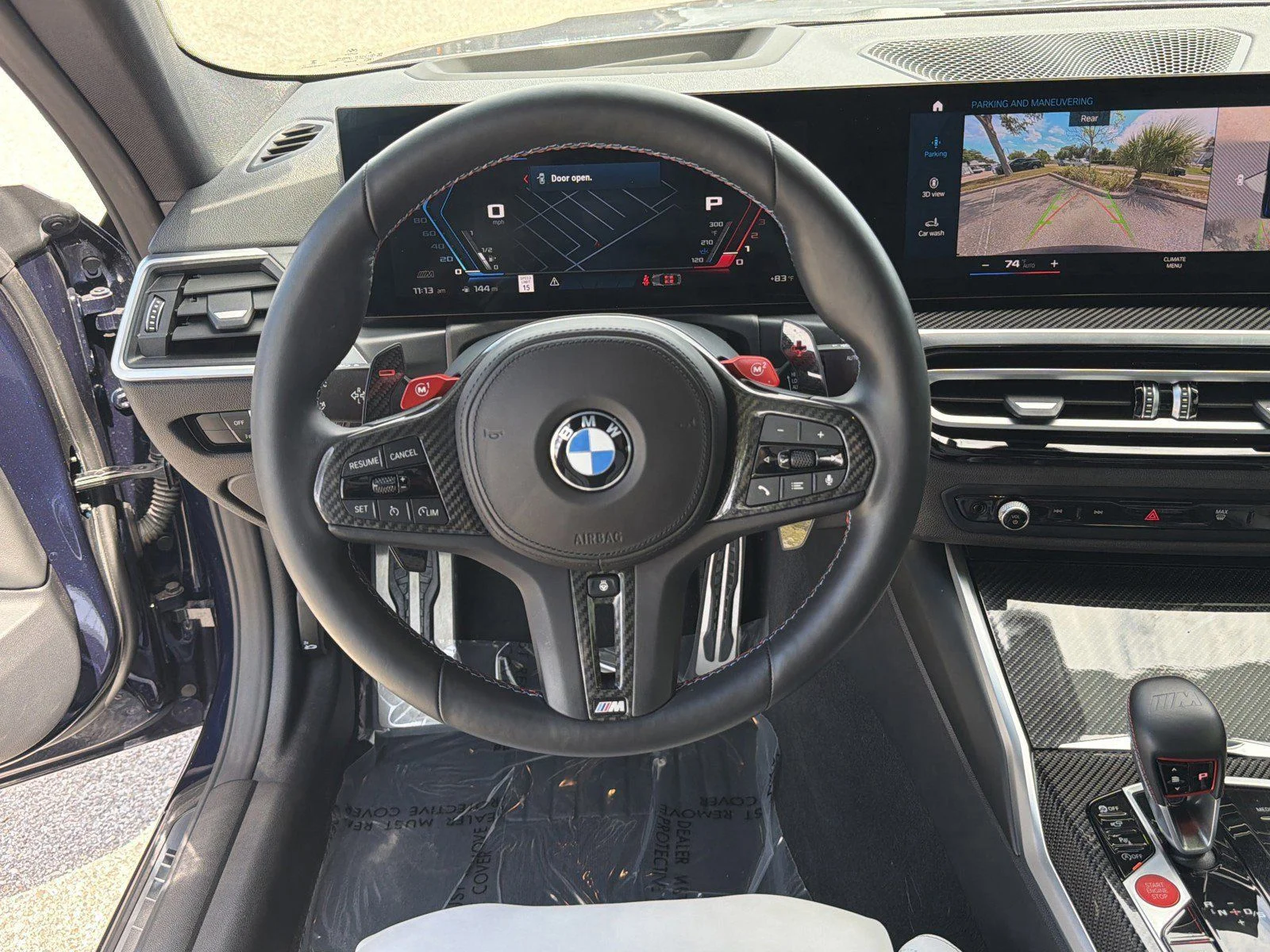 Used 2024 Tanzanite Blue II Metallic BMW Competition image 15