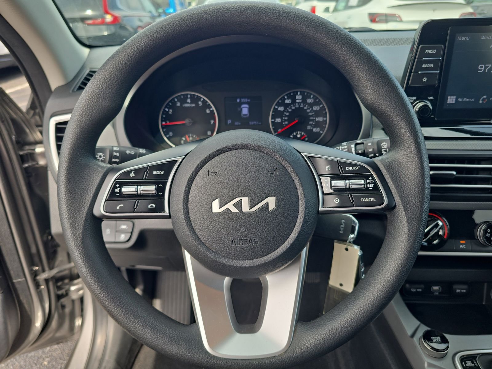 Used 2023 Gray Kia LX image 22