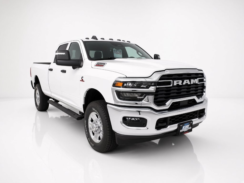 New 2026 Bright White Clear-Coat Exterior Paint RAM Tradesman image 2
