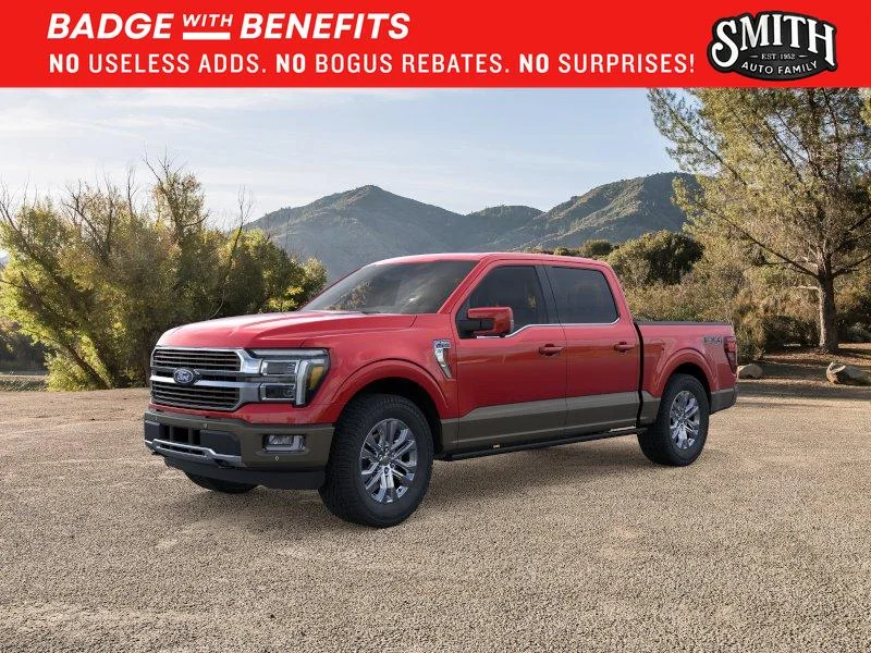 New 2026 RUBY RED METALLIC TINTED CLEARCOAT Ford King Ranch image 1
