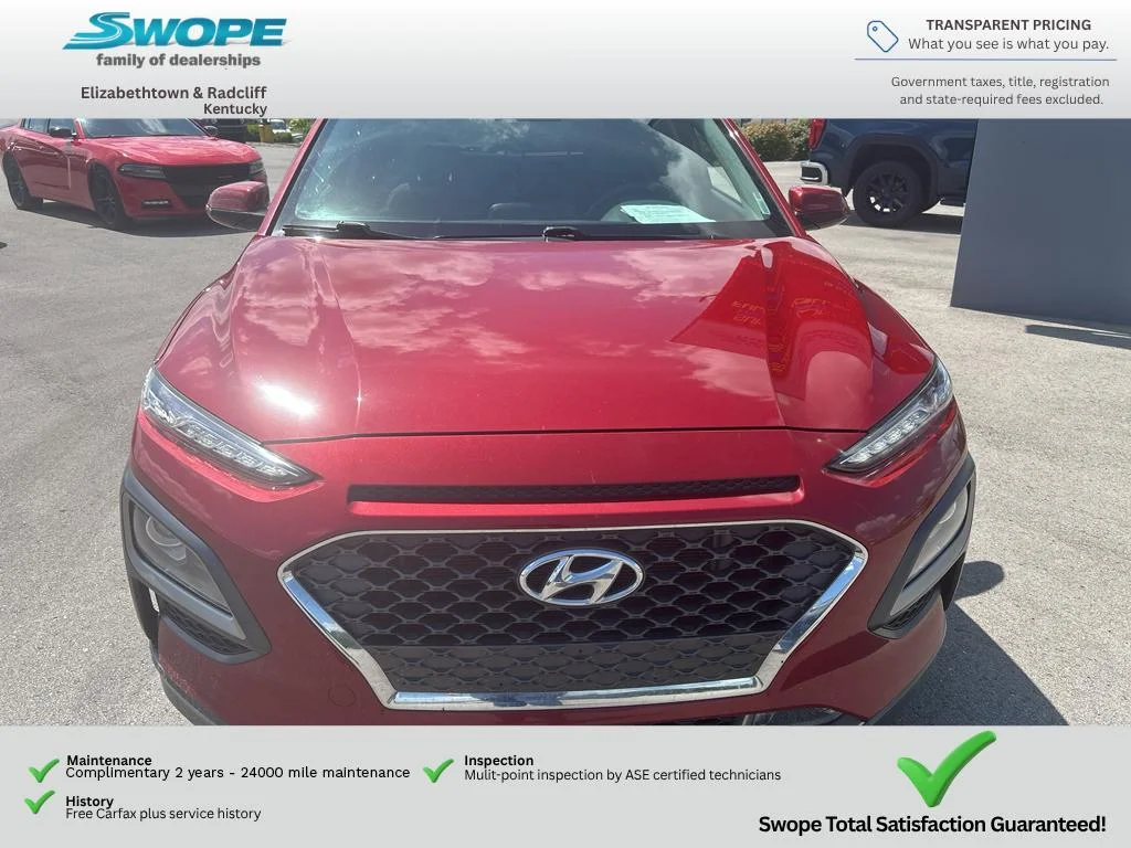Used 2020 Pulse Red Hyundai Limited image 5