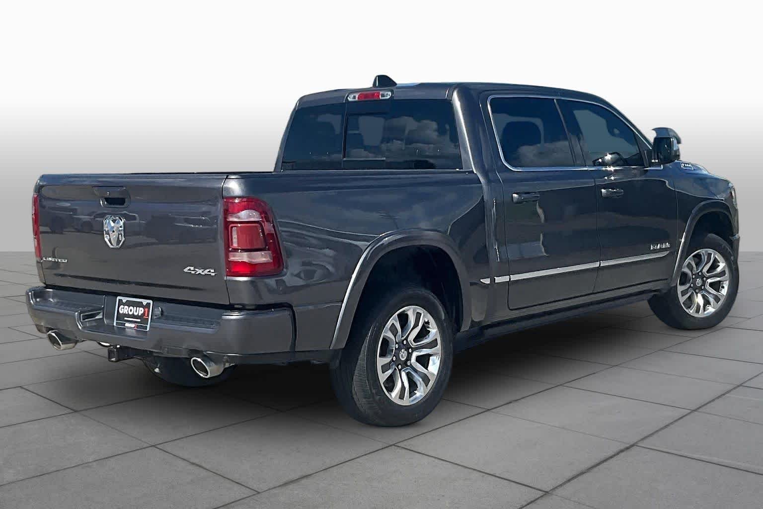 Used 2023 Granite Crystal Metallic Clearcoat Ram Limited image 13