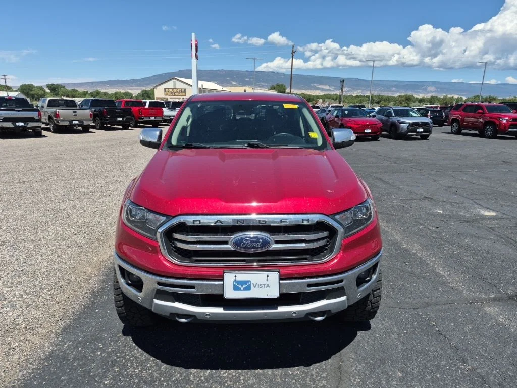 Used 2021 Red Ford Lariat image 3