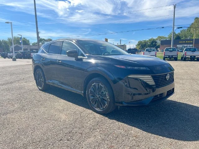 Certified Used 2025 Black Nissan Platinum image 11