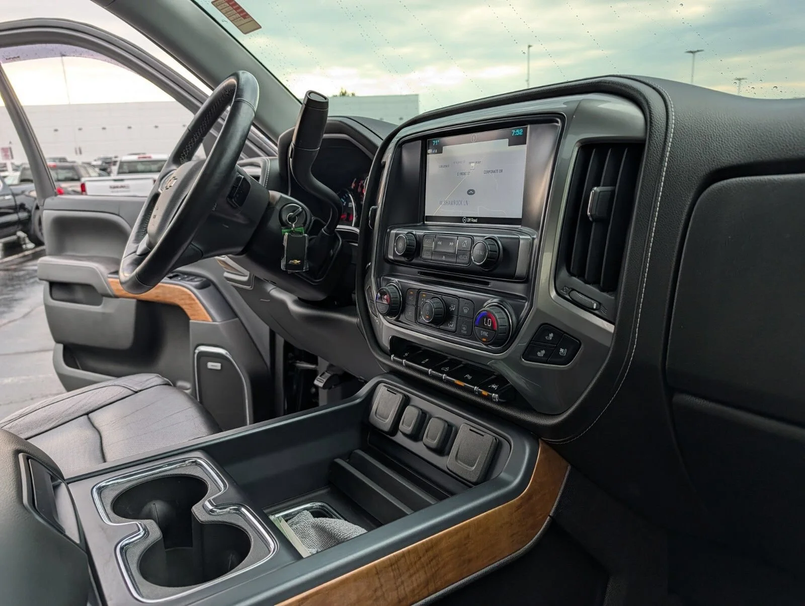 Used 2017 GRAPHITE METALLIC Chevrolet LTZ image 29