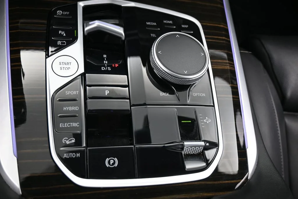 Used 2025 Black Sapphire Metallic BMW xDrive50e image 29