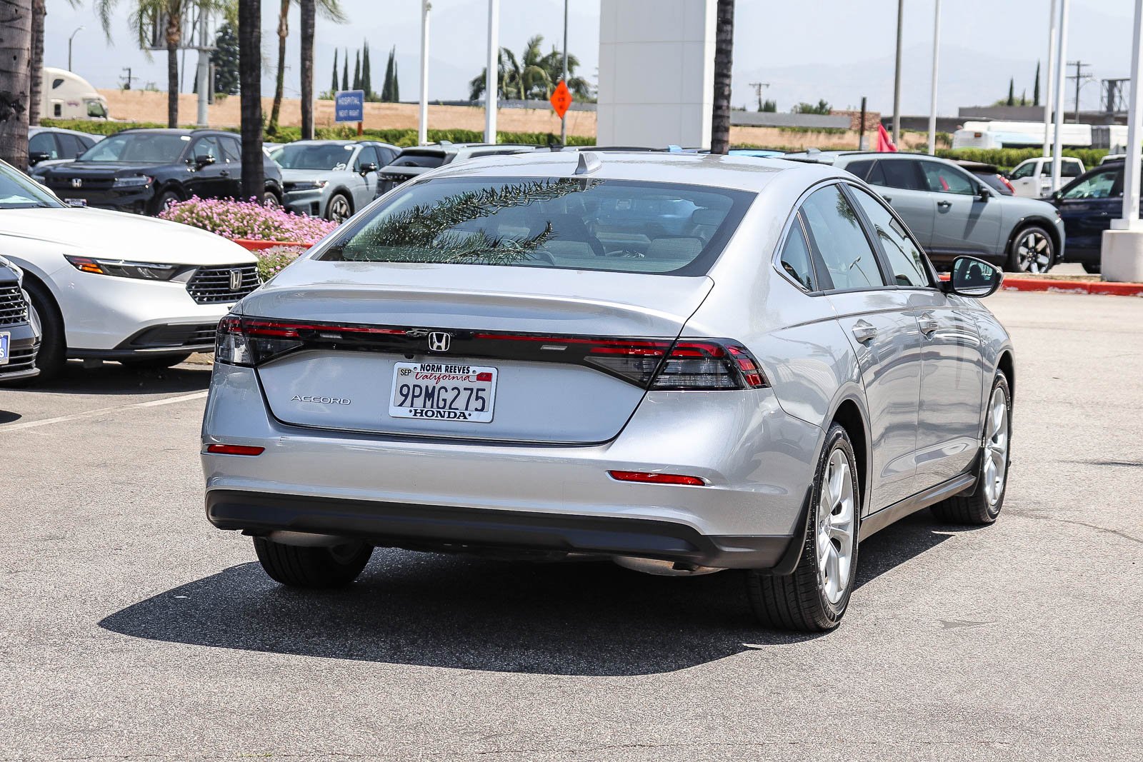 Certified Used 2024 Solar Silver Metallic Honda LX image 11