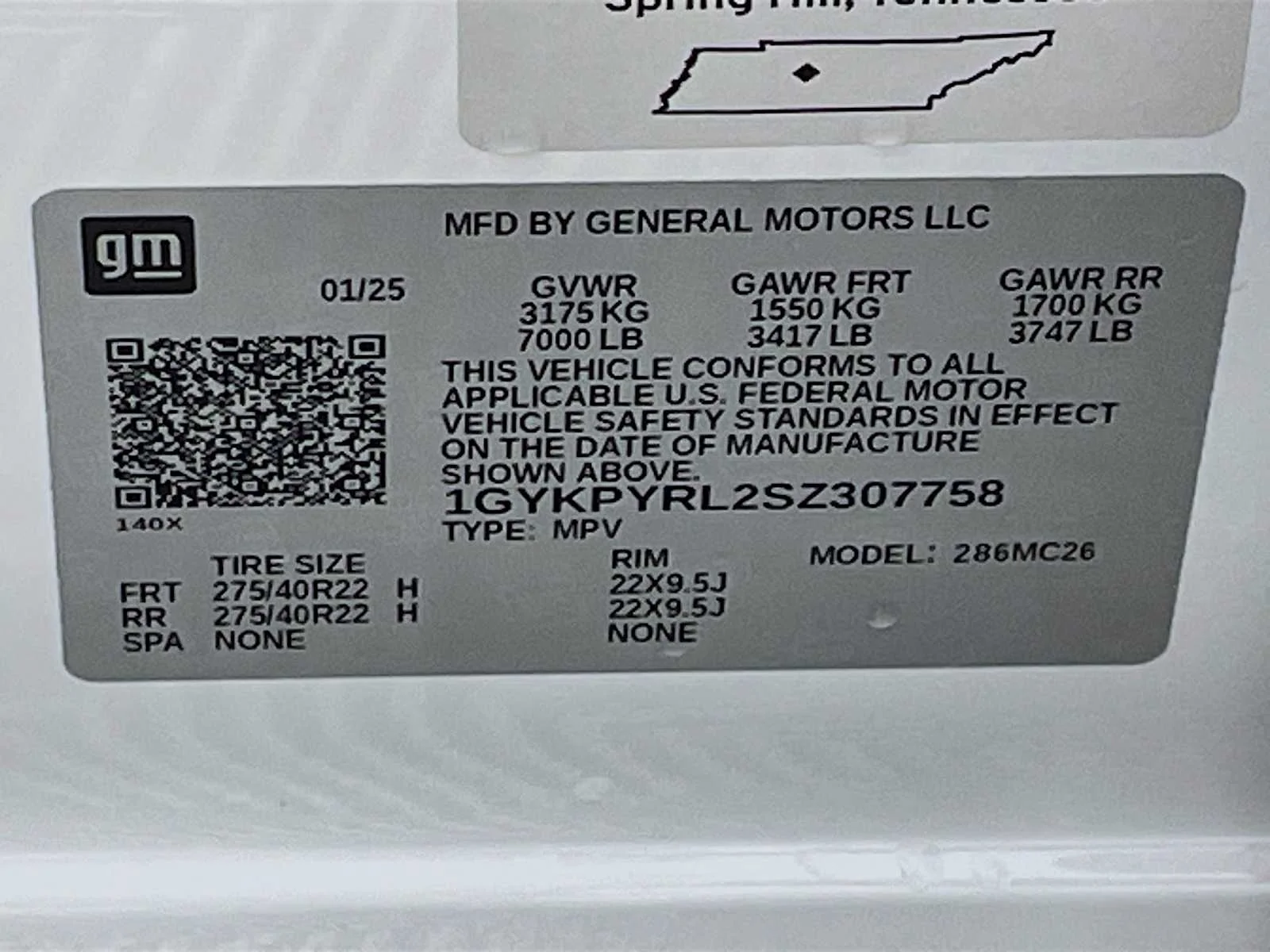 2025 Cadillac LYRIQ Sport 3 - Photo 6