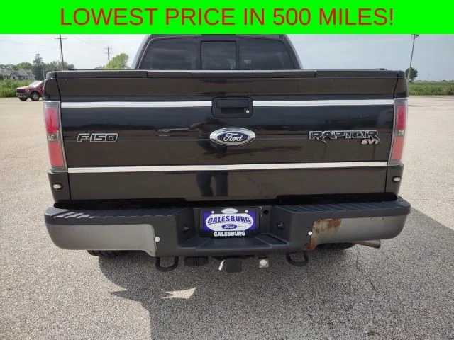 Used 2011 Tuxedo Black Metallic Ford SVT Raptor image 4