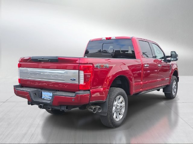 Used 2019 Race Red Ford Platinum image 3
