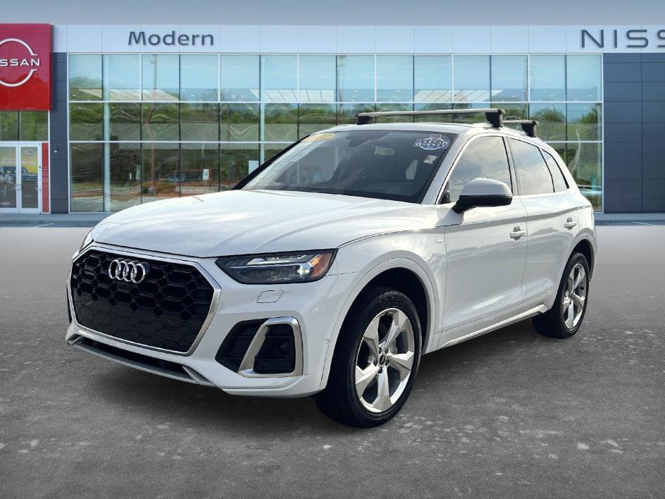 Used 2022 Glacier White Metallic Audi S line Prestige image 1