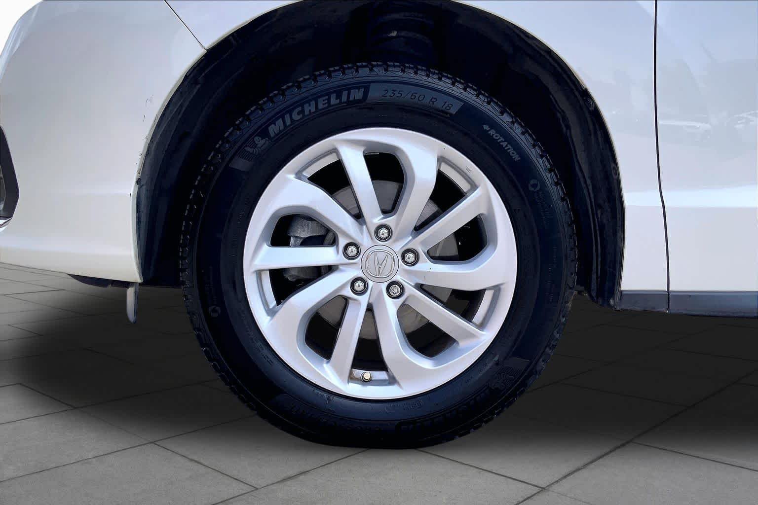 Used 2017 White Diamond Pearl Acura AWD with Technology Package image 11