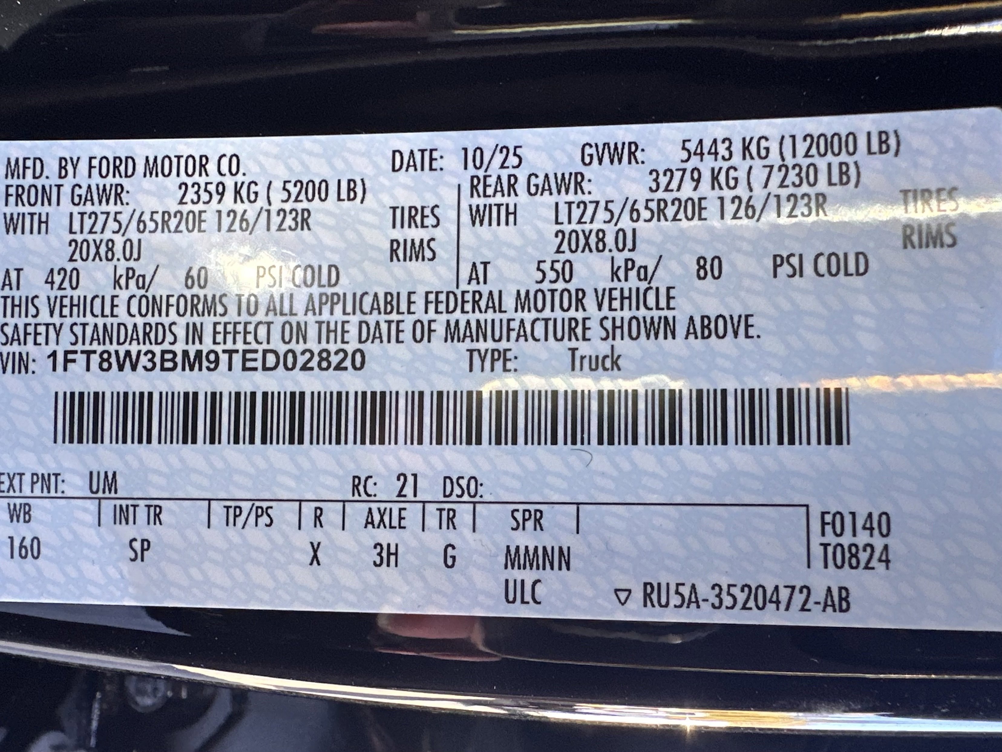 New 2026 Agate Black Metallic Ford F-350® King Ranch® image 33